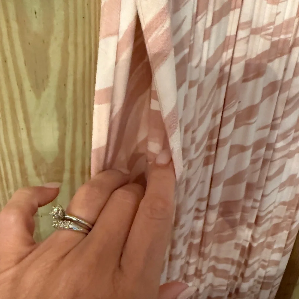 Soma Blush Zebra Print Maxi Dress - Picture 4 of 8